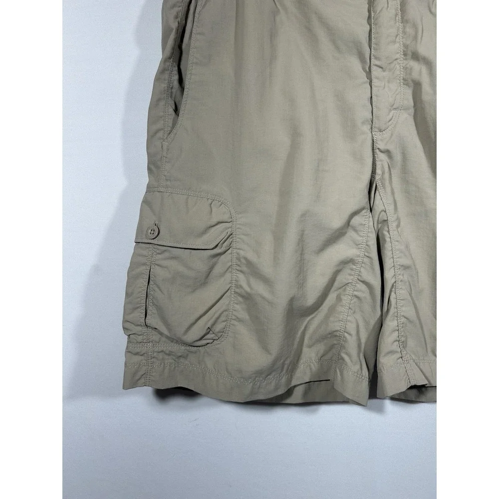 The North Face Cargo Shorts Mens Medium Khaki Gorpcore Outdoor Utility